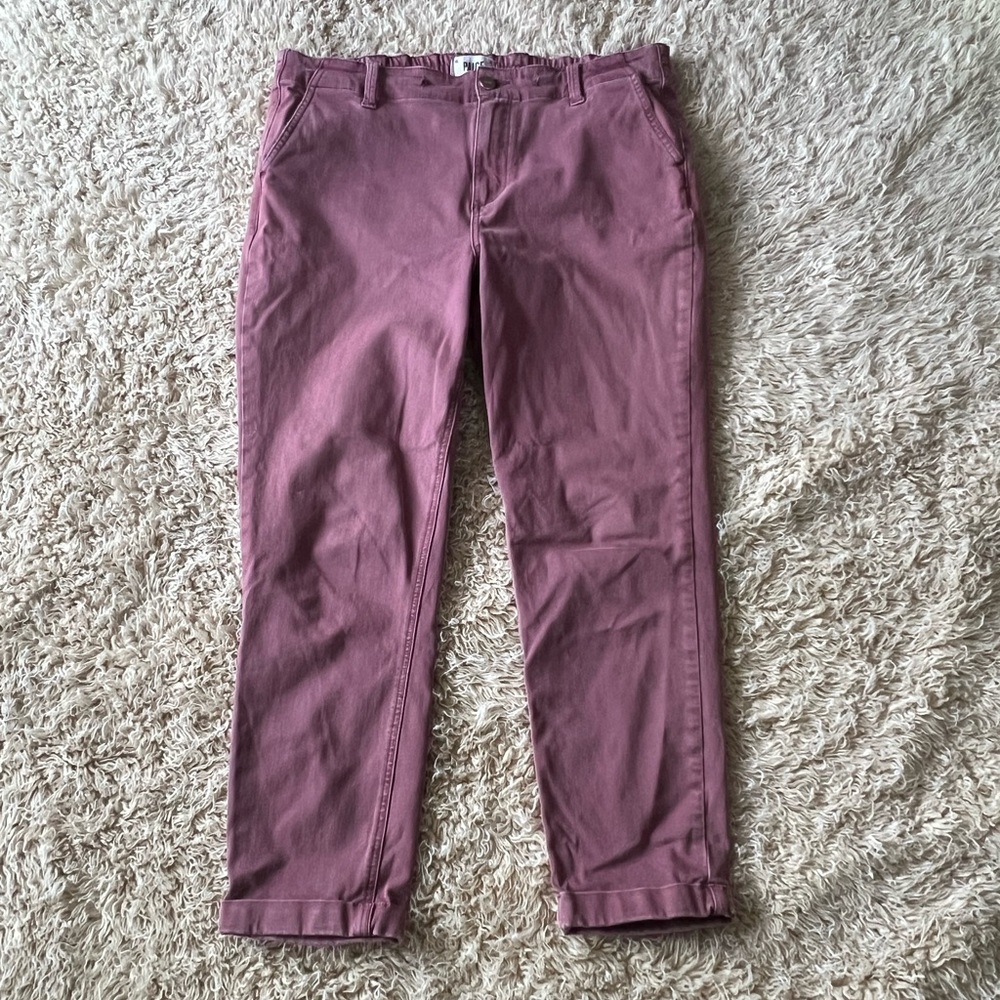 PAIGE ‘Christy’ Rose Pink Jeans • 31
